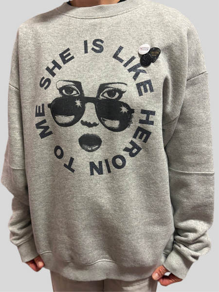 Newtone Roller Heroin elephant sweatshirt