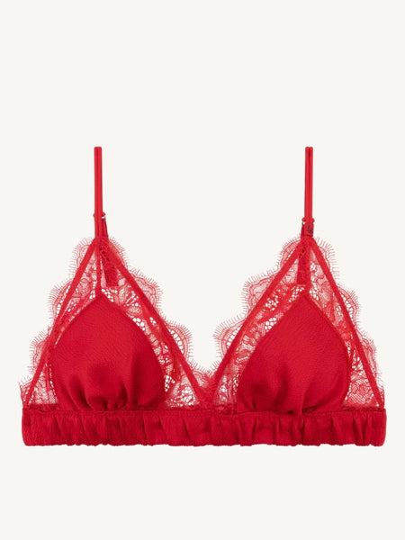 Love Stories Love Lace Red bralette