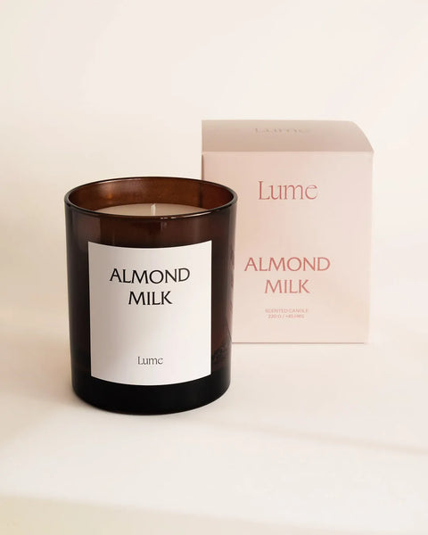 Lume Almond Milk big candle