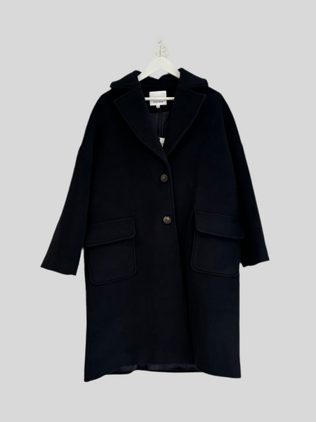 Rita Row Monestero dark blue coat