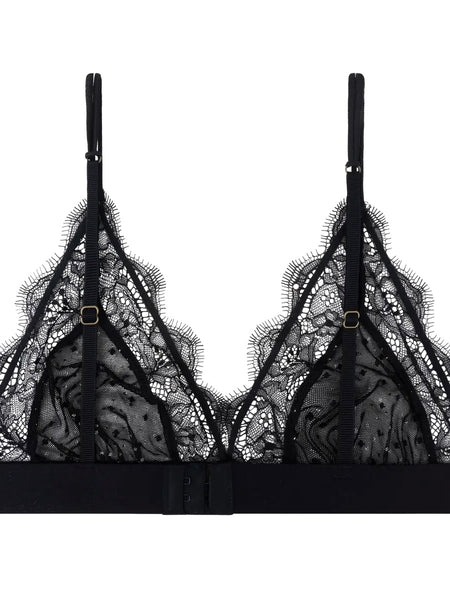 Love Stories Love Lace Black bralette