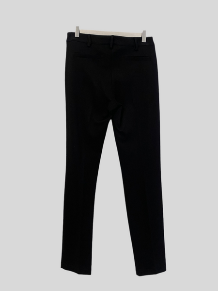 Flirt black straight trousers