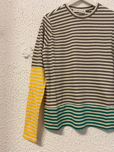 Phisique Du Role multicolor striped t-shirt 1