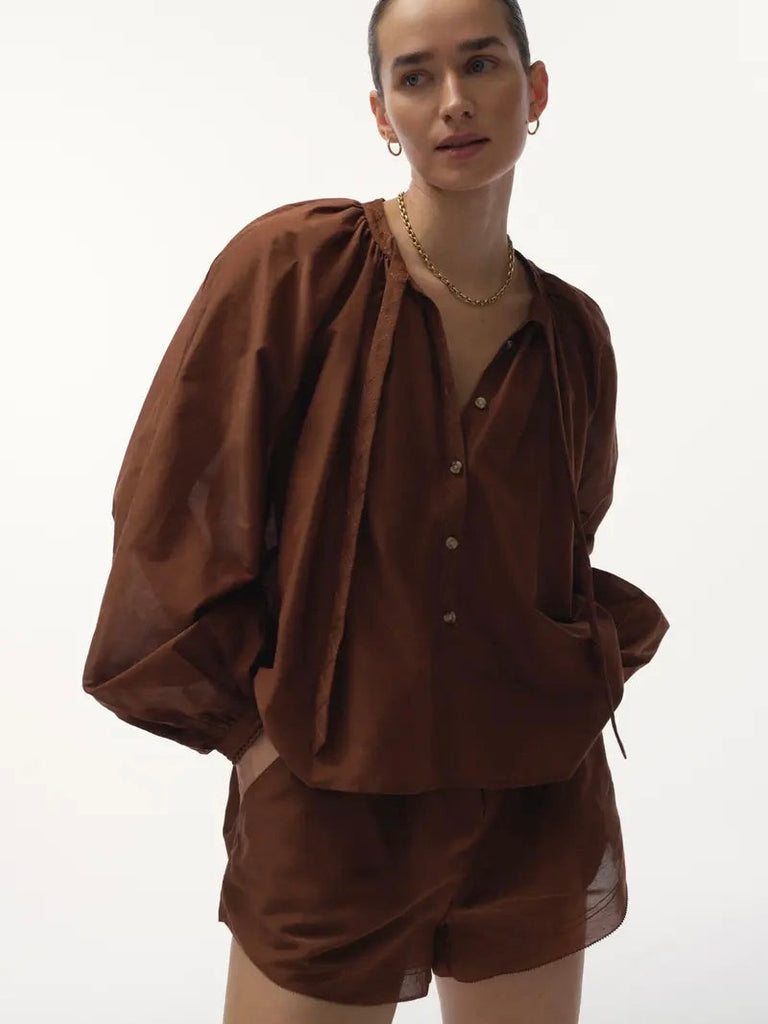 SPECIAL PRICE * Love Stories Breeze brown shirt