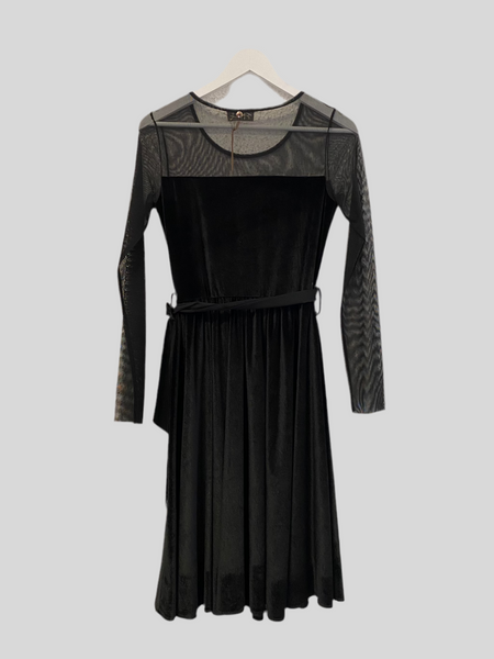 SPECIAL PRICE * Flirt black chenille dress