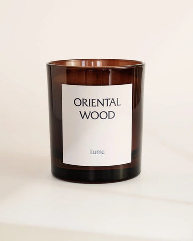 Lume Oriental wood big candle