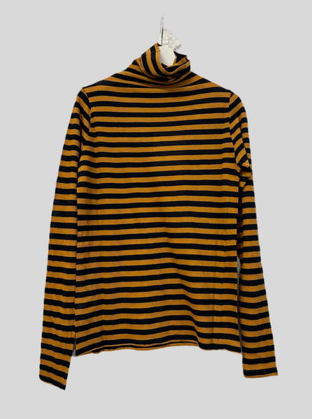 Phisique Du Role striped sweater bronze - blue