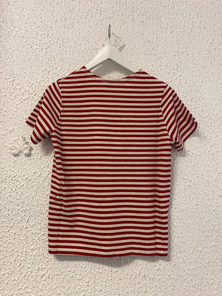 Phisique Du Role red striped t-shirt