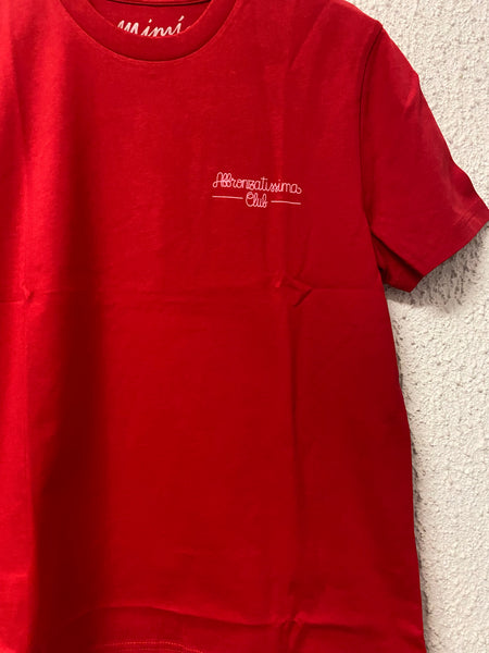 Mimi à la Mer Abbronzatissima red t-shirt