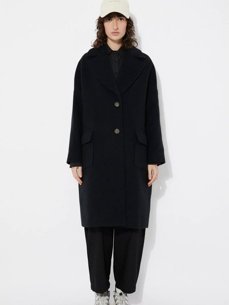 Rita Row Monestero dark blue coat