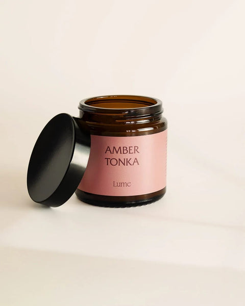 Lume Amber tonka small candle