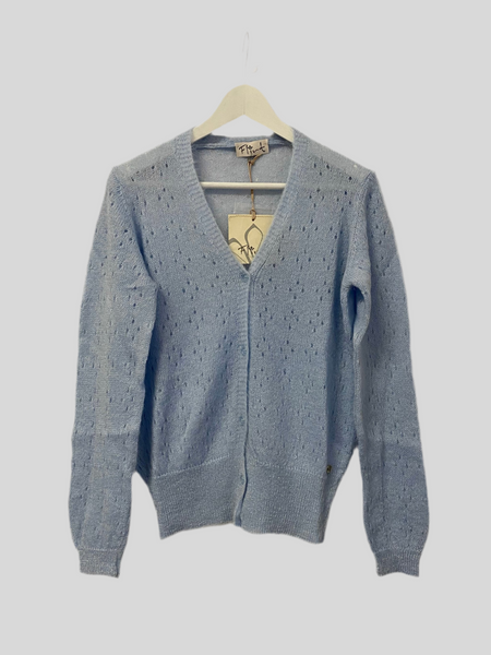 Flirt light blue cardigan