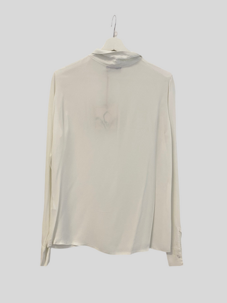 Flirt white viscose shirt