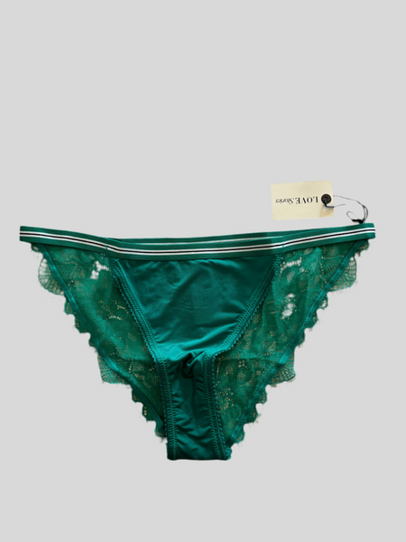 Love Stories Wild Rose Green briefs