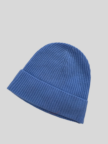 Absolut Cashmere Maeve Cornflower beanie