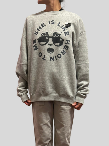 Newtone Roller Heroin elephant sweatshirt