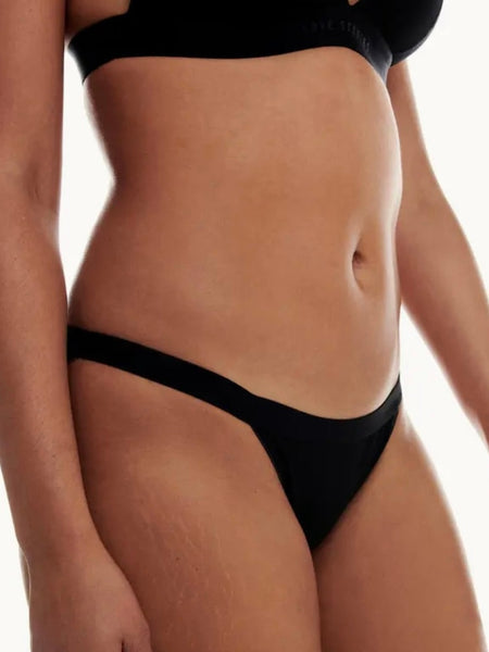 Love Stories Wild Rose Black briefs - Carry Over