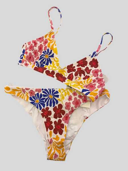 SPECIAL PRICE * Mimi à la Mer Federica white flower bikini