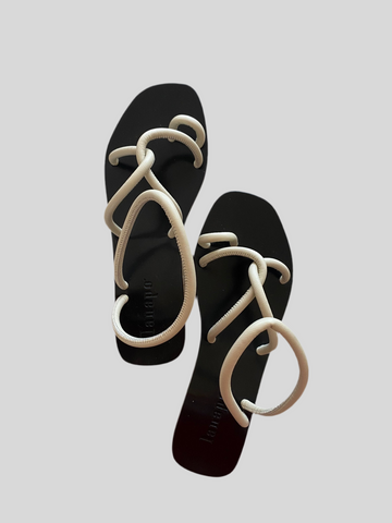 SPECIAL PRICE * Lanapo ivory sandals