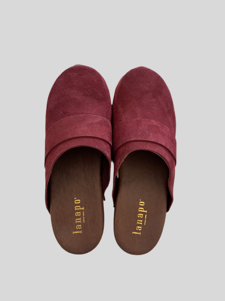 Lanapo burgundy crust clog