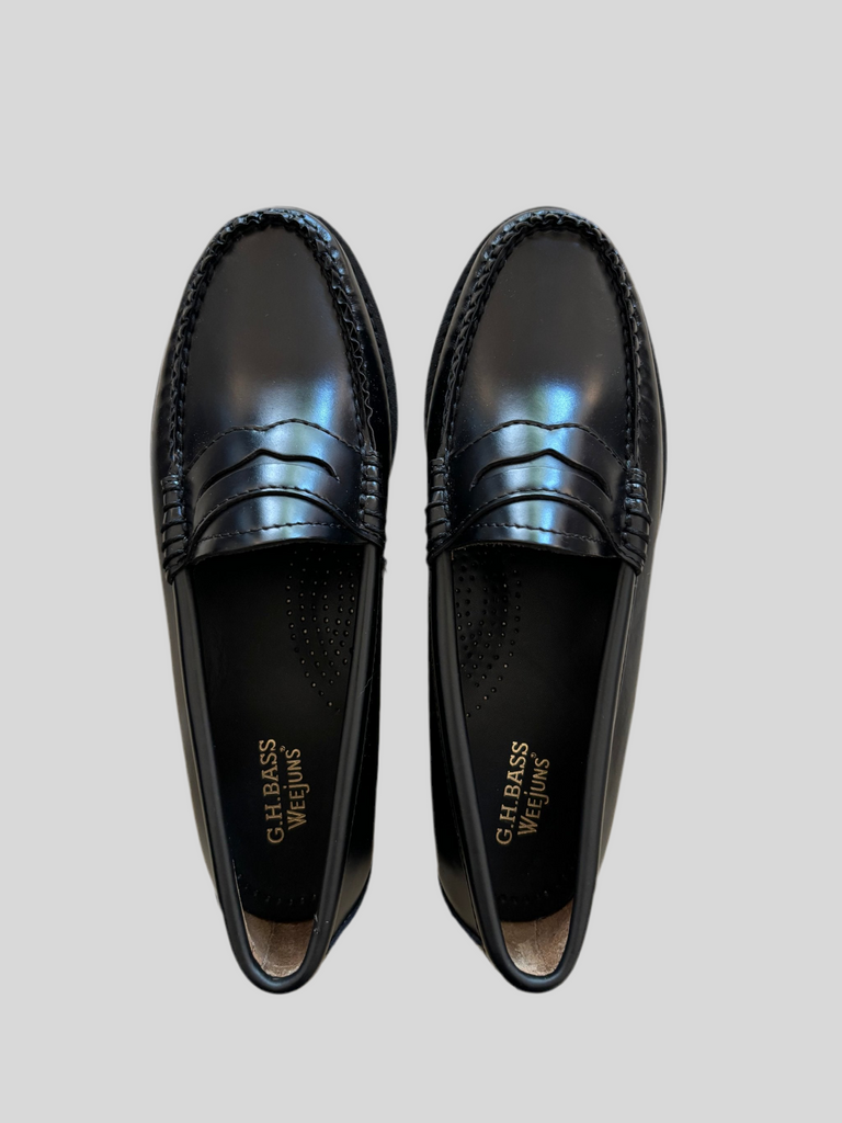 G.H. Bass Weejun Penny Black loafers