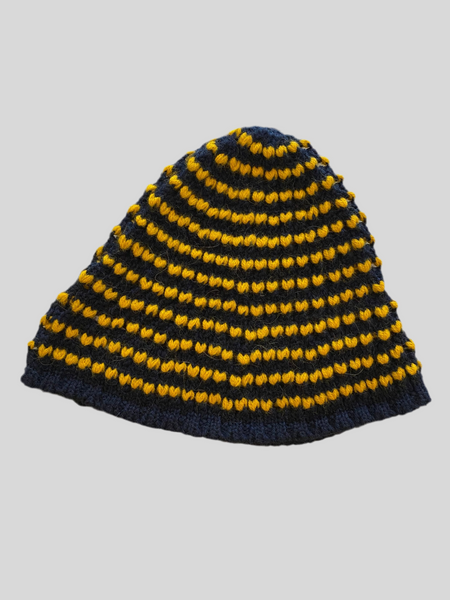 SPECIAL PRICE * Phisique Du Role yellow and blue beanie