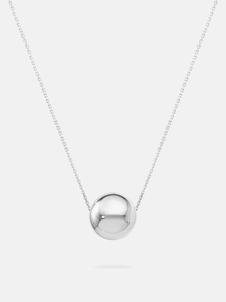 Maestoso Moon sterling silver necklace