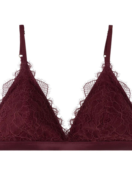 Love Stories Gwen Burgundy bralette