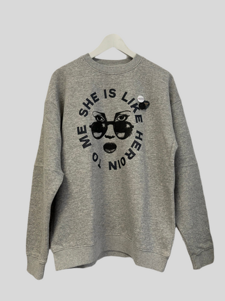 Newtone Roller Heroin elephant sweatshirt