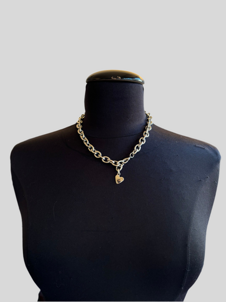 Emmevi aluminum chain necklace