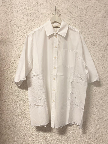 Phisique Du Role white maxi shirt