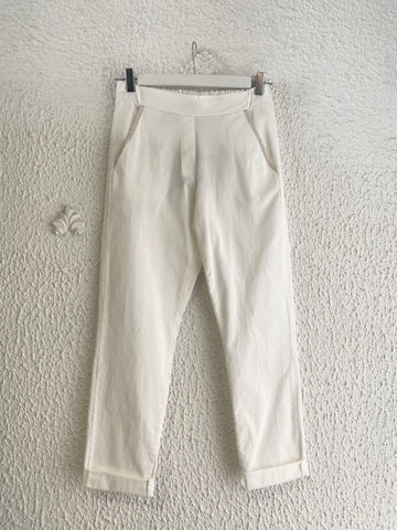 Flirt white trousers