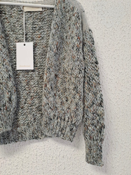 Chiara Bertani melange ice cardigan