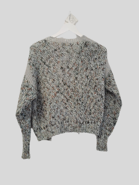 Chiara Bertani melange ice cardigan