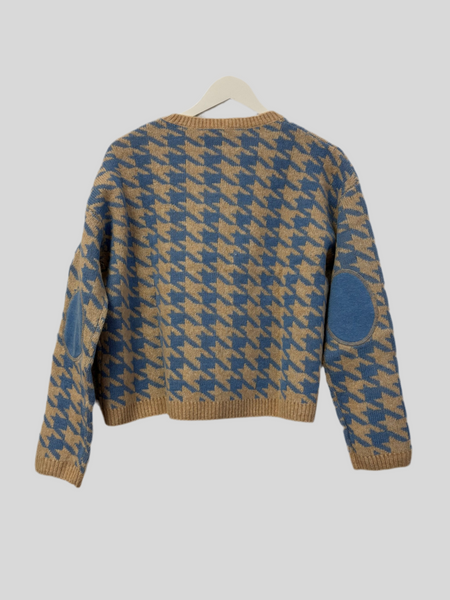 Absolut Cashmere Braeden Wheat/Cornflower sweater