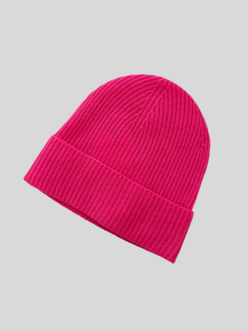 Absolut Cashmere Maeve Neon Pink beanie