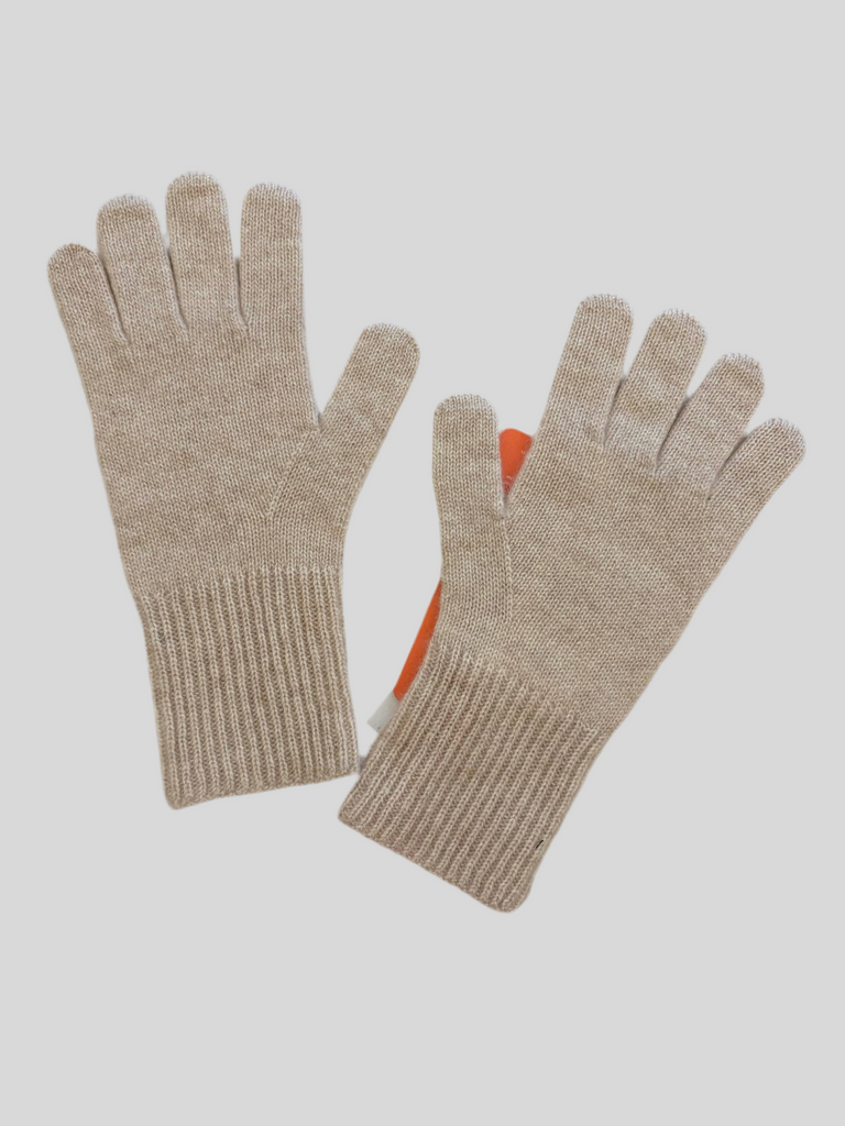 Absolut Cashmere Lorcan Wheat gloves