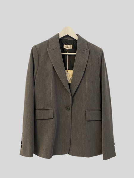 Flirt grey blazer jacket