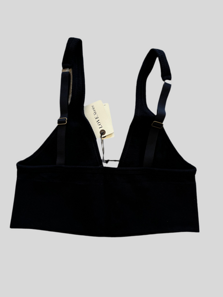 Love Stories Posey Black bralette