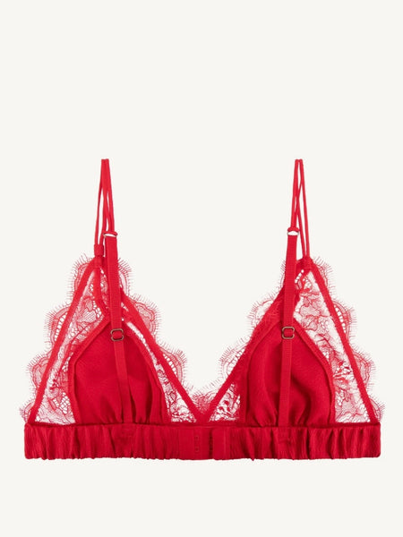 Love Stories Love Lace Red bralette