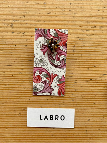 Atelier Labro tiger eye flower earring
