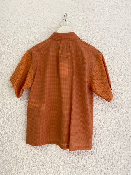 Shirt Tela orange check