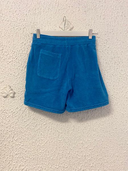 Scaglione light blue terrycloth shorts