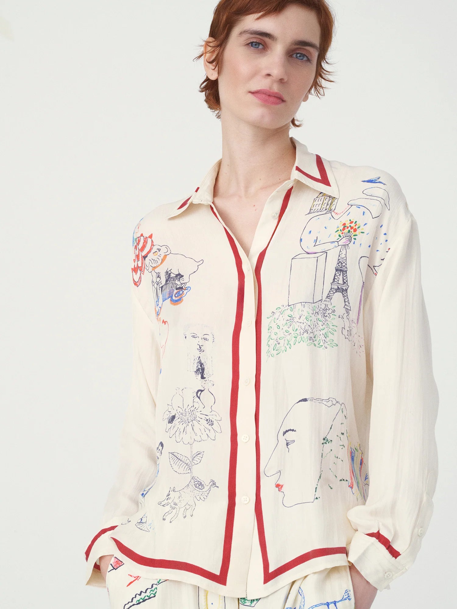 Camicia Mii Almaria - Le Surrealisme