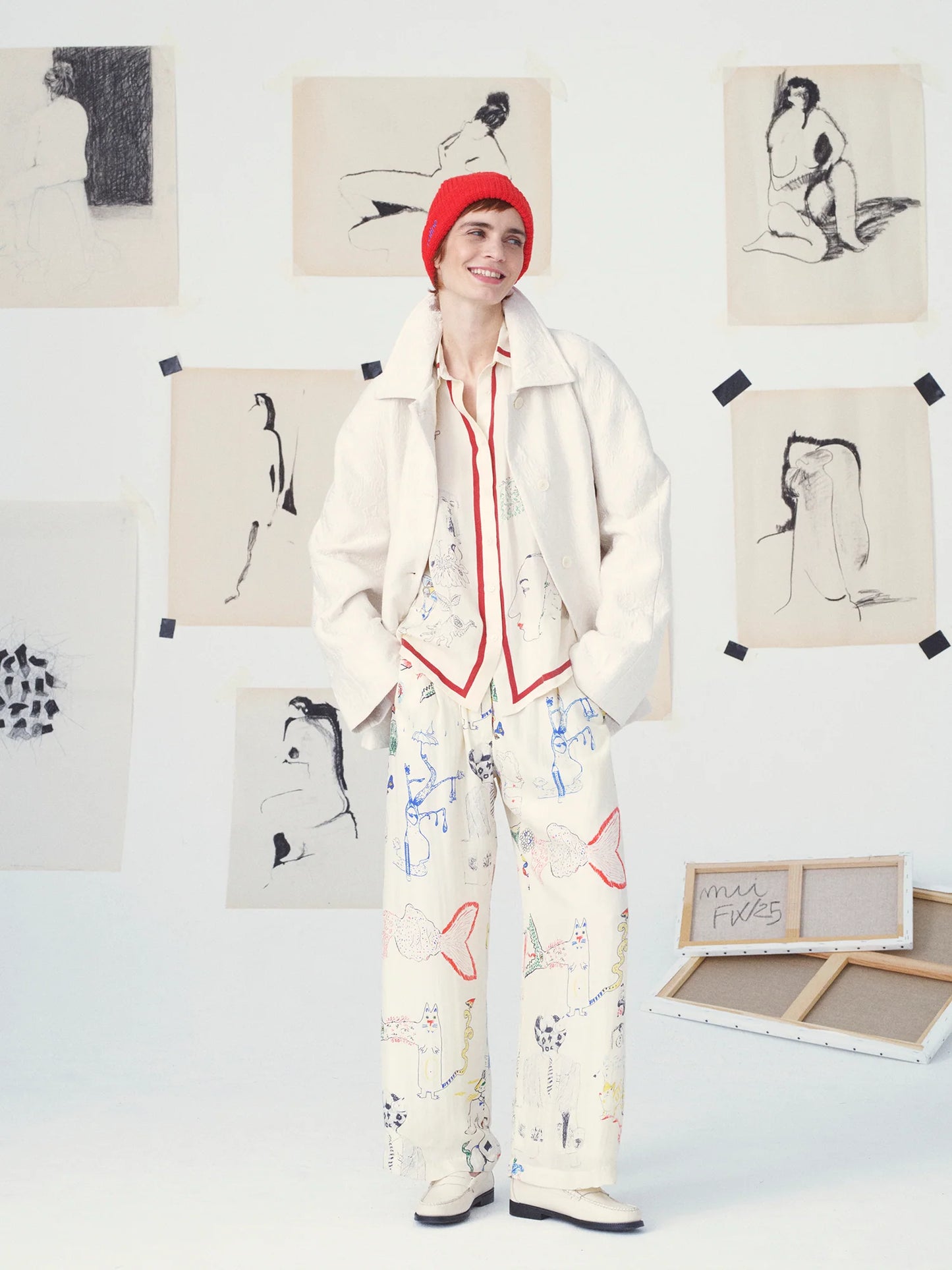 Pantalone Mii Apoline - Le Surrealisme