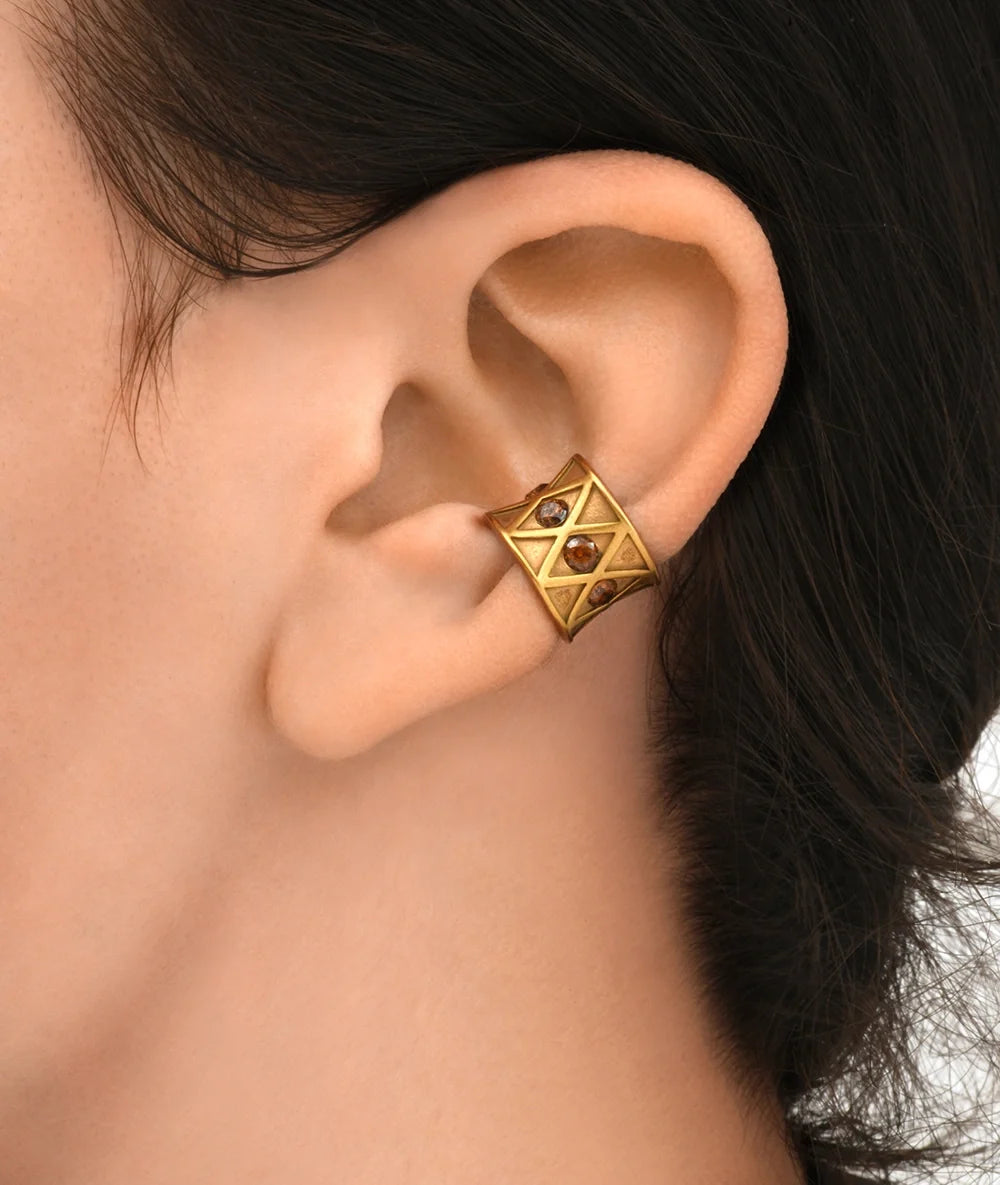Orecchino earcuff YParis Kuro L VG