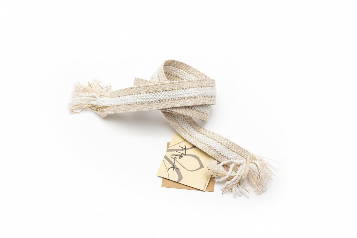 Cintura Flirt in cotone ecru