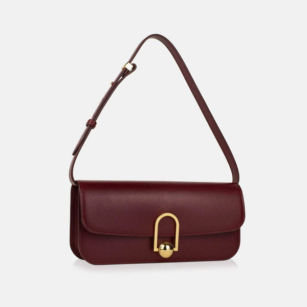 Borsa Maestoso Eon baguette bordeaux