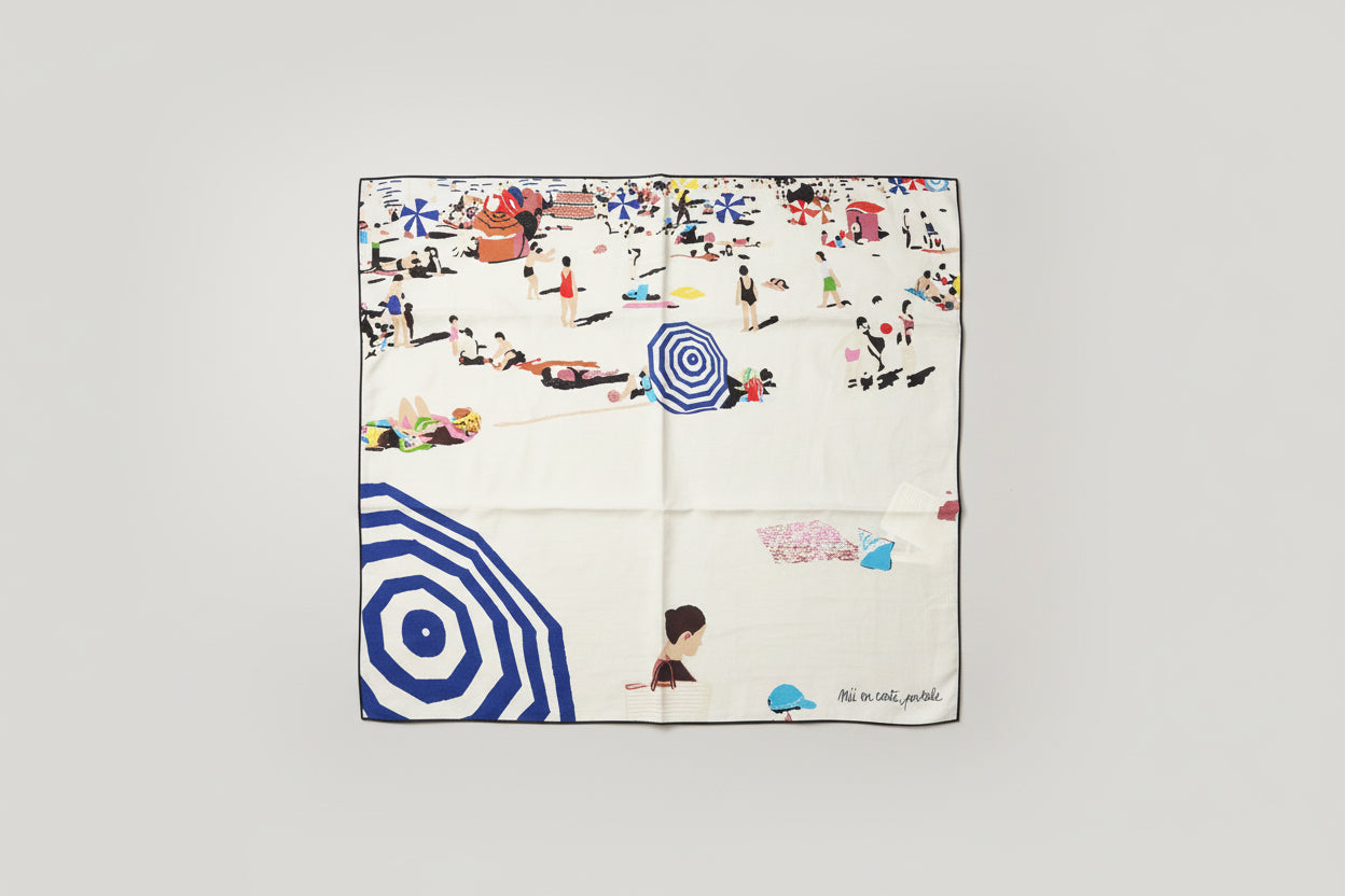 Foulard Mii La Plage La Provence Carre