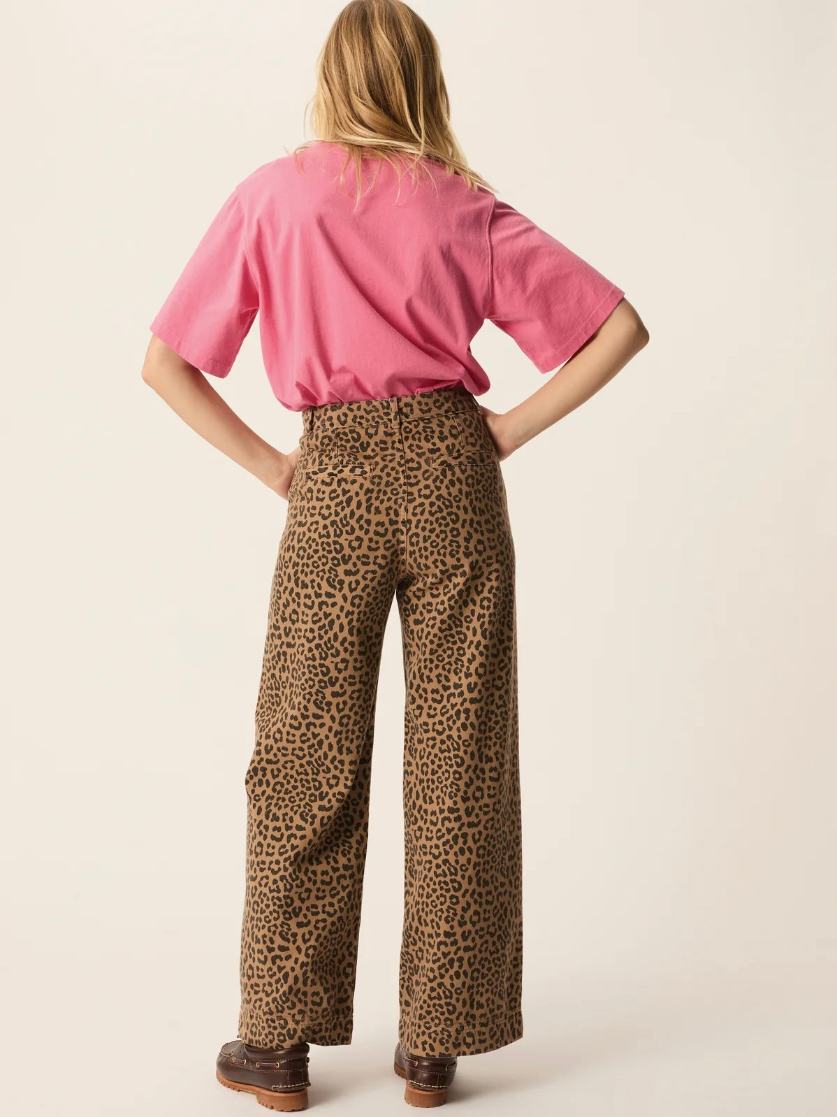 Pantalone Des Petits Hauts Saga Graou leopardato